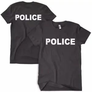 Fox 64-60 XXXL Police T-shirt Black - 3xl