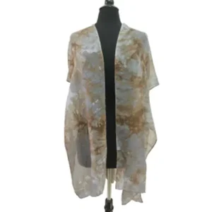 In Style Accessories Elegant Spring Kimono in Silver Color