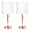 LC2002-RGD-2PK | All The Rages Inc Rose Gold USB Stick Lamp