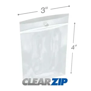 CZH20304 | International Plastics Inc Clearzip 3 x 4 Inch 2