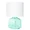 LT2064-AOW | All The Rages Inc Aqua Glass Table Lamp with