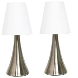 LT2014-WHT-2PK | All The Rages Inc Contemporary Touch Table