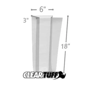 GB2060318 | International Plastics Inc 6 x 3 x 18 Inch