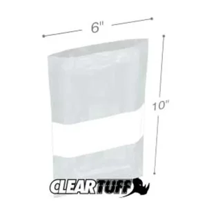 PBW20610 | International Plastics Inc 2 Mil 6 x 10 White