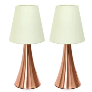 LT2014-CRM-2PK | All The Rages Inc Elegant Rose Gold Touch