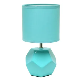 LT2065-BLU | All The Rages Inc Blue Geometric Mini Table