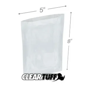 PB40508 | International Plastics Inc Clear 5 x 8 Inch 4 Mil