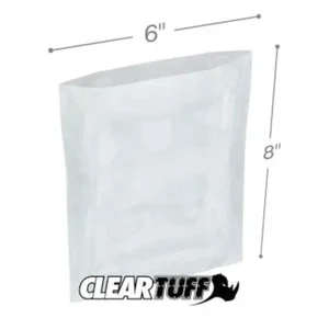 PB10608 | International Plastics Inc Clear Poly Bags 6