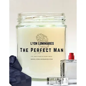 9-TPM-1 | Lyon Luminaries The Perfect Man Candle - Soy