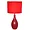 LT2002-RED | All The Rages Inc Red Ceramic Oval Bowling Pin
