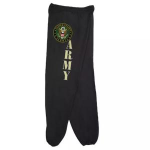 Fox 64-753 XL Army Logo Mens Sweatpant Black - Xl