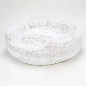 Hello Doggie Inc Hello Doggie Amour Plush Dog Bed - Pearl