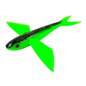 6011 | Magbay Lures Flying Fish Green 7-inch Tuna Lure