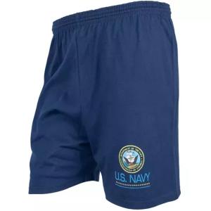 Fox 64-7991 S Men's Navy Running Short - U.s. Navy Logo Small