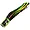 ch-mm-grnblk-r | Magbay Lures Mahi Morsel 9in Green & Black