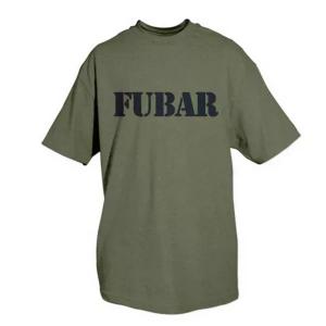 Fox 64-541 XXL Fubar Olive Drab T-shirt, 2xl