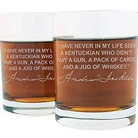 Famous Whiskey Glasses-FWGAJ