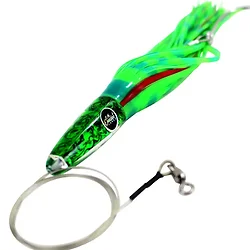 Magbay Lures-wahoo-clipper-green-rigged
