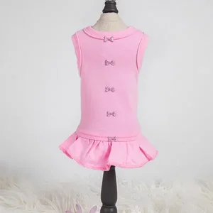 257 | Hello Doggie Inc Pink Candy Dress for Small Dogs