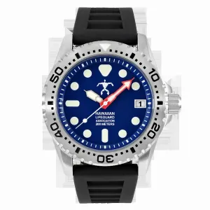 Time HLA 5405 Hawaiian Lifeguard Association Dive Watch Quartz  Hla 54