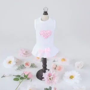 Hello 220 Puff Heart Dress