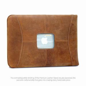 Maccase L16SL-VN 16  Premium Leather Macbook Pro Sleeve - Vintage