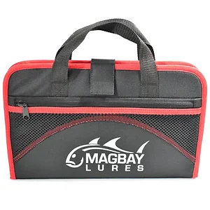 jbr | Magbay Lures Premium Red Jig Storage Bag for Fishing