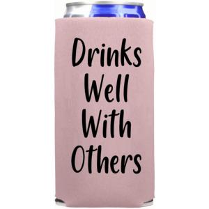 Capital Drinks_Well_Others_Blush Funny Slim Can Cooler - Drinks Well W