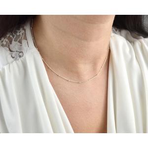 Iana ID-021-WS Sterling Silver Choker Necklace