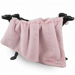 Hello Doggie Inc Luxurious Divine Plus Dog Blanket - Blush