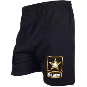 Fox 64-7925 L Men's Black Running Short - Army Star Large