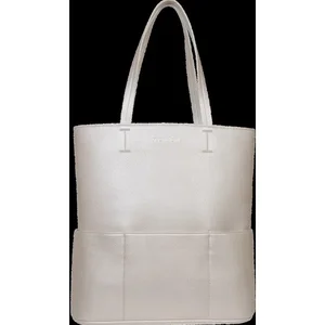 TOTE-T | Sportschic Maxi Tote Bag in Titanium White with