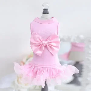 Hello Doggie Inc Hello Doggie Pink Ballerina Dress for Pets