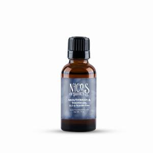 Nicos TOOTHOIL Nico's Organics - All Natural Sls Free Mouthwash  Tooth