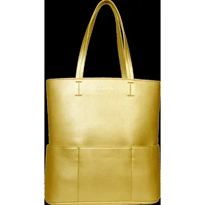 TOTE-G | Sportschic Stylish Gold Vegan Tote Bag for Every