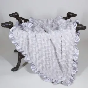 Hello 9091 Ruffle Baby Dog Blanket