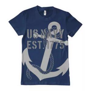 Fox 63-531 S Navy Anchor Men's T-shirt Navy - Small