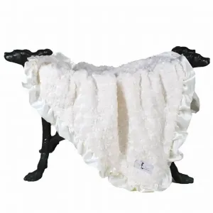 Hello 9096 Ruffle Baby Dog Blanket