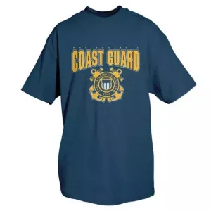 Fox 64-432 XXL Coast Guard T-shirt With Logo- Navy 2xl