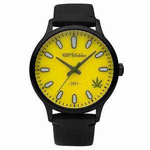 Time Concepts Llc 420Waldos BUD W1011 Watch - Black Case &
