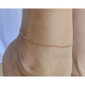 Iana ID-036-WS Dainty Gold Anklet