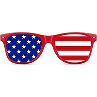 Capital City Commerce-Sunglasses_USA_Red