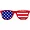 Sunglasses_USA_Red | Capital City Commerce Patriotic