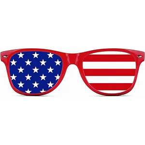 Sunglasses_USA_Red | Capital City Commerce Patriotic