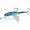 6010s | Magbay Lures 7-Inch Rigged Flying Fish Blue Stinger