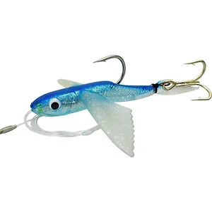 6010s | Magbay Lures 7-Inch Rigged Flying Fish Blue Stinger