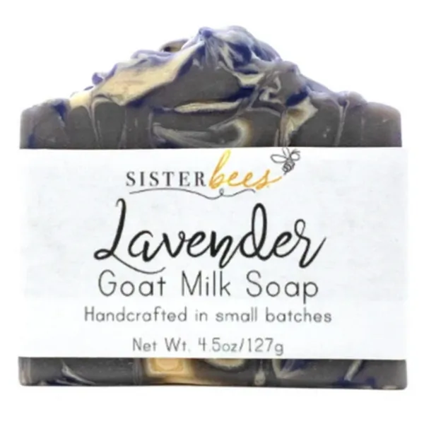 Sister 87-633696824546 Lavender Goat's Milk Soap (4.5oz)