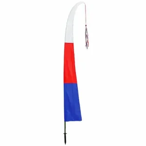 Georgetown 16010 Collapsible Garden Party Freedom Flag, Redwhiteblue