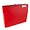 W68206R | Wilson Jones Co. Wilson Jones Red Slide-Bar File