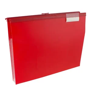 W68206R | Wilson Jones Co. Wilson Jones Red Slide-Bar File